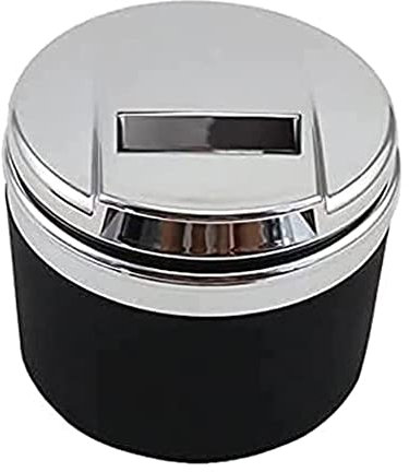 MMUNNA Auto Aschenbecher für KIA Sportage/Stonic/XCeed, Tragbares Mit Deckel LED-Licht Aschenbecher Zigarette Abfalleimer Geruchsdicht Innen Persönlichkeit Zubehör,F