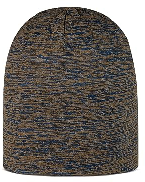 Buff®| DryFlx® Mütze Männlich Weiblich Erwachsene, Schnell trocknend, Elastisch, Reflektierend, Nocturne, Hell, Sichtbarkeit, Laufen, Einheitsgröße, Braun