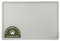 Hevea Dog Feeding Mat in Natural Rubber - Non slip and Waterproof - Vegan, Plastic and Silicone Free Dog Bowl Mat (Cloudy Grey)