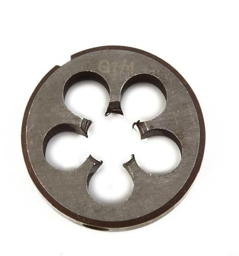 Runde Schneideisen, G1/8-28, G1/4-19, G3/8-19, G1/2-14, G3/4-14, G1-11 (optional) HSS rundes verstellbares Schneideisen für den allgemeinen Gebrauch (G1/4-19)
