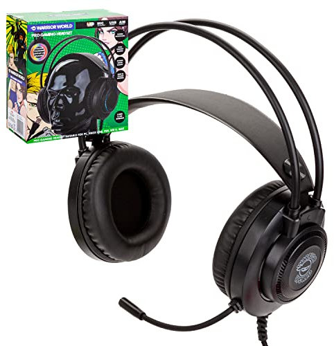 VFM - Deluxe Gaming LED Headset & Mikrofon mit Komfortpolsterung - Warrior World