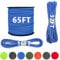 LUYADIN 1/4 x 16' Marine Grade Bungee Cord Elastic Shock Cord, Kayak Stretch String Rope, Heavy Duty Bungee Shock Cords for Repairing Tent Poles, DIY, Tie Downs (Blue)