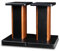 Support de haut-parleur universel en bois pour son surround TV Hi-Fi et Home Cinéma 30 cm de hauteur (1 paire) pour améliorer votre expérience d'écoute