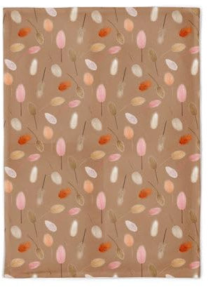 chic.mic Organic Kitchen Towel - Nachhaltiges Küchenhandtuch (Dried Flower Pattern)