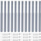 Push to Open Door Opener, Pack of 12 Cupboard Door Opener, Tip On Plastic Push Catch, Magnetic Pressure Door Opener, Cabinet Push to Open Door Opener, Cabinet Door Damper for Doors, Fittings,
