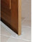 BURLETE B/PUERTA 95cm DOBLE ROLLO PVC BLANCO