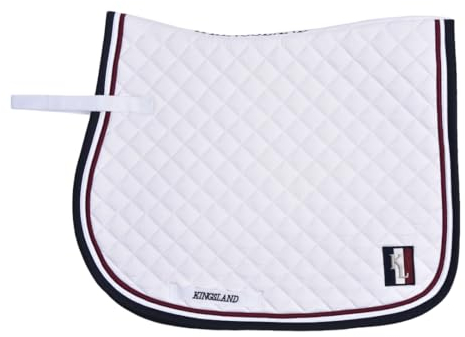 Kingsland Equestrian Classic Jumping Saddle Pad Full Size White
