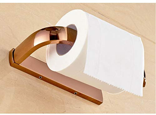 YHSGY Porte-Papier Toilette Tiges De Barre De Papier De Soie De Papier Hygiénique Fixées Au Mur De Petit Pain De Laiton