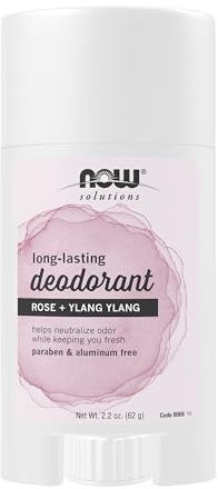 Now Foods Deodorant Stick Rose + Ylang Ylang, 62 g