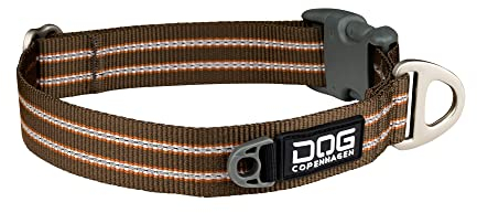 DOG Copenhagen Hundehalsband V2 Urban Style Collar Mocca Größe L