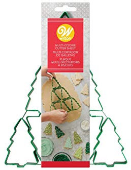 Wilton Multi Cutter Christmas Tree Cookie Set