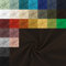 Canvas stabiler Stoff Meterware - reißfester Taschenstoff - schwerer Baumwollstoff - Baumwolle Uni - Trachtenstoff - Panama - 50 x 150 cm, Farbe: 058 dunkelbraun