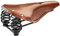 Brooks Fahrradsattel Flyer Carved, Honig, 8047080