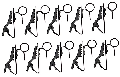 UKCOCO 10st Mikrofon-lavalier Micrófono Inalámbrico Mikrofone Rhode-mikrofon Drahtloses Ansteckmikrofon Mini-accessoires Kabelloses Lavalier-mikrofon Mikrofonständer Eisen Revers