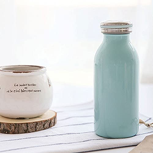 ZYMEN Flacons à Lait sous Vide Tasse en Acier Inoxydable Bouteille d'eau Sports Voyage Thermique MugTravel Tasse isolée (Couleur : D) Commemoration Day