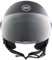 BHR Casco Demi-Jet 834 FLOW - Casco Scooter Estivo Omologato ECE 22.06 con 16 Fori di Aerazione - Casco Motorino con Visiera Antigraffio e Sgancio Micrometrico - Nero Opaco M