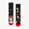 Bunte Socken Herren 41-43 - Motivsocken Mehrfarbige, Verrückte - Lustige Socken für Herren - Farbige Socken mit Motiv Rentier - Schwarz