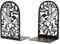 Greyoe Serre Livre Métal, Lot de 2 Supports de Cale Livre, Serre-Livre, Serre Livres pour Pupitre de Lecture, Pupitre, Serre-Livres pour Bureau, école, Maison, Bibliothèque, Noir (Colibri)