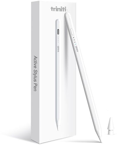 [2025 Newest] Pencil Stylus for iPad - Fast Charging Apple iPad Pen With Palm Rejection, Compatible With iPad Air 3-5, Mini 5-6, 6-10, Pro 11, Pro 12.9