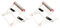 Tsudoku Adjustable Cutting Machine Support Frame Table Saw Stand Table Saw Stand Adjustable Cutting Machine 2PCS
