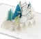 Hallmark Weihnachtskarte, The Mandalorian 3D und Pop Up Karte, Weihnachtswünsche, The Mandalorian und Grogu Design, bunt