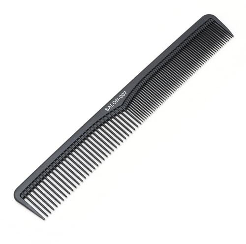 Pettine Antistatico In Fibra di Carbonio, Pettine per Capelli Denti Fini e Standard Barbiere Anti-rottura Pettini da Parrucchiere Pettine per Taglio e Styling resistente per Uomo e Donna Salone Nero