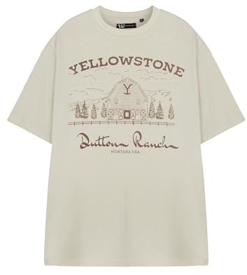 Y Yellowstone Mens Short Sleeve T-Shirt Options Graphic Tee | Vintage Western Style Top | Retro Yellowstone Apparel | Cowboy Shirt for Men
