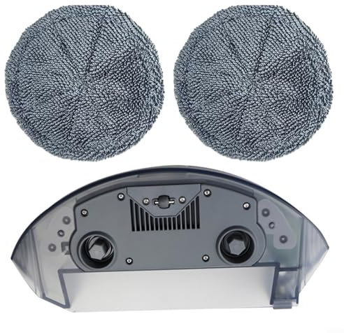 Robot Aspirapolvere Kit di Accessori Serbatoio Acqua Mop Panno Ricambio per Ecovacs per Deebot N9+N9 Yeed