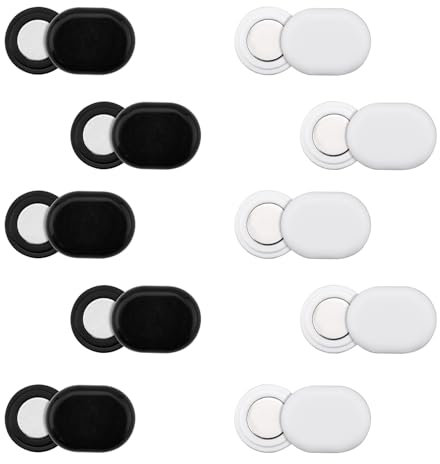 Gosknor 10 Paires d'Aimants pour Dossards de Course, Clips Magnétiques pour Dossards de Course Attaches pour Dossards pour Course à Pied Triathlon Cyclisme