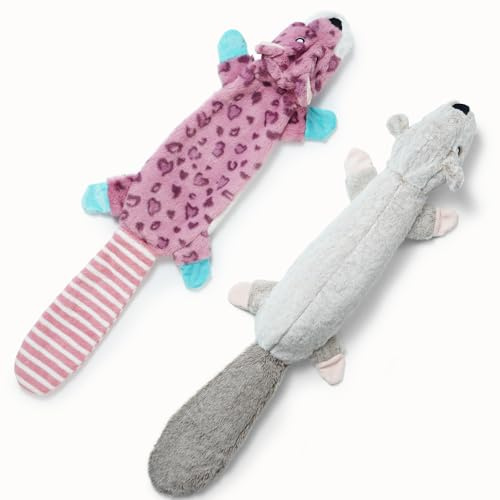 Nocciola 2-en-1 Juguetes para Perros de Tirón de Guerra para Botellas de Plástico con Tela Suave y Duradera, 3 PCS de Longitud Regular Indestructibles para Perros Pequeños a Grandes