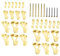 Cabilock 1 Set Di Ganci Per Con Ferramenta A Gancio Ganci Per Ganci Per Appendere Ganci Per Cornici Ganci Per Foto Resistenti Cornice Per In Ferro Dorato