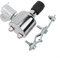Efficiente luce bici AC12 V 6 W generatore dinamo per un'esperienza di guida sicura (argento)