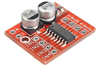 L298n Treibermodul L298n Stepper Motor Smart Car Roboter Breadboard Peltier High Power L298 DC Motorfahrer for Arduino(Mini-L298N)
