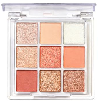 UZYXC Palette di 9 Colori di Ombretti Marrone – Ombretti Opaco & Lucido, Altamente Pigmentato, Duraturo, Impermeabile per Smokey Eyes, Trucco Occhi Naturale, Donne