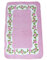 3teilige Badgarnitur Badteppich, WC-Vorleger Stand-WC WC-Abdeckung rose