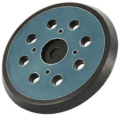 Round Hook and Loop Backing, 5 Inch 8 Hole Sander Pad Replacement, 125mm Sanding Pad for High Speed Polishing, Buffing Random Orbital Sander (1PC)
