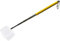 boxtech Fish Shrimp Skimming Net Feinmaschiges, erweiterbares Fischernetz mit Edelstahlgriff für Aquarium Pond Creek (Gelb, Quadrat)