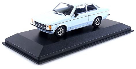 MAXICHAMPS 940048100 1:43 Opel Kadett C-1978-Blue Sammlerauto Miniatur Auto, blau