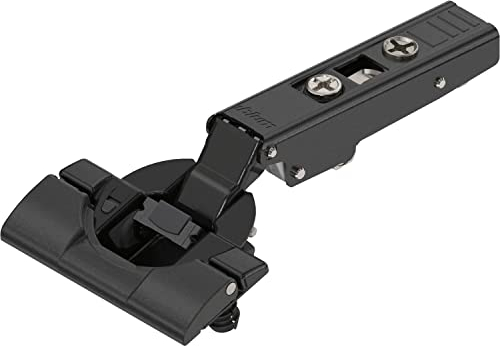 BLUM CLIP top BLUMOTION negro mueble bisagra 110°, recto, con resorte, INSERTA
