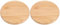 DOITOOL Barhocker Ersatzsitz 2 Stücke Holz Barhocker Sitz Ersatz Runder Barhocker Sitz 12 Zoll Stuhl Sitz Ersatz Hocker Sitzfläche Für Barhocker Ersatzsitz Für Barhocker