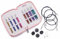 KnitPro Zing Deluxe Interchangeable Needle Set 4 (10cm) | 8 Sizes (3.5mm to 8mm)
