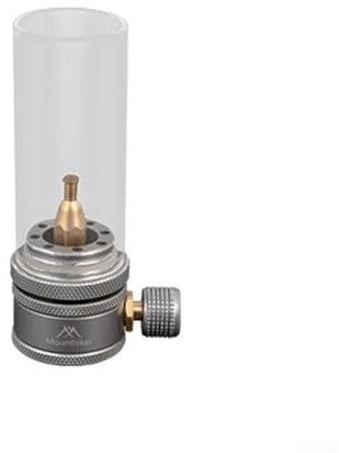 Gas-Camping-Laterne, Outdoor-Laterne, Kerzenlicht-Set, Campinglampe mit leerem Tank-Verlängerungsstab, leicht und kompakt (Gaslaterne)