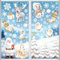 Fensterbilder Weihnachten Selbstklebend - 190 Stück Deko für Fenster, Weiß Gold PVC Aufkleber