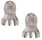 Gosknor 2pcs Masseur de Cuir Chevelu Octopus, Résine Manuel Masseur de Cuir Chevelu avec Design d'Acupression à 8 Pattes pour la Relaxation du Corps et la Croissance des Cheveux