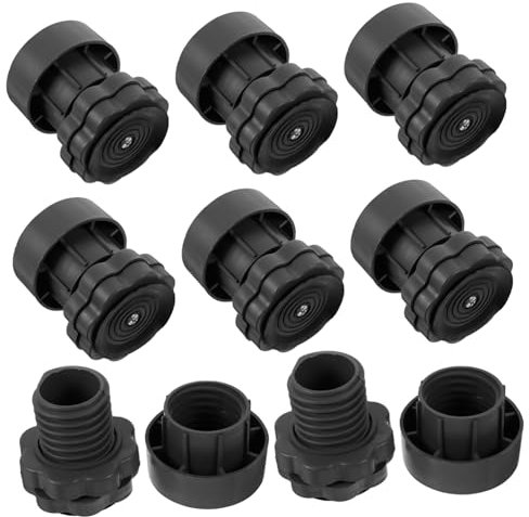 DOITOOL 8stücke Kühlschrank-fußmatten Anti-rutsch-matten Kühlschrank-erhöhungspads Waschmaschinen-fußmatten Möbelzubehör Für Unebene Flächen Stoßfest Und Feuchtigkeitsbeständig