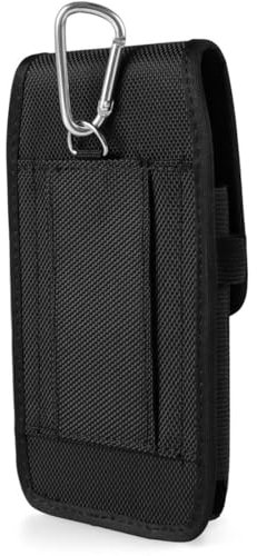 AFCJLTO Custodia per telefono cellulare, custodia per telefono da cintura, custodia per telefono Molle, custodia da cintura per telefono, borsa tattica per accessori per escursionismo, campeggio(L)