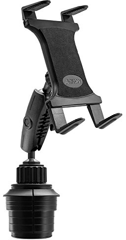 Arkon de Voiture Porte-gobelet Support de Tablette pour Apple iPad Air 2 iPad Pro iPad 4 3 2 Retail Noir (Tabrm023)