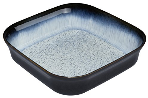Denby Halo Square Oven Dish, Stoneware, 24 x 24 x 6.5 cm