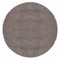Carpetsale24 Runder Hochflor Teppich 200 cm Beige, Flauschiger Wohnzimmerteppich, modern weich & stilvoll, für große Räume & zentrale Platzierung