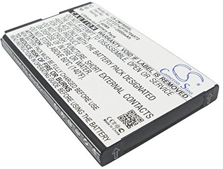 CS-ZMF900SL Akku 2000mAh Kompatibel mit [MTS] 831FT, 833F, 833FT, für [ZTE] Falcon Z-917, Falcon Z-917 4G LTE, MF275, MF275 Turbo Hub, MF90, MF90C, MF90C1, MF90S, MF90U, MF91, MF91D, MF91S, MF91S+